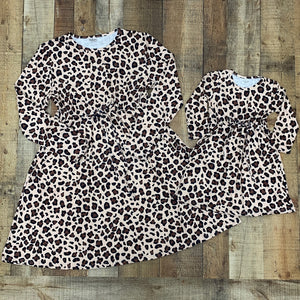 Cheetah Tie Mom & Me Dress (sold separately)