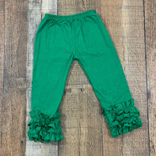 Emerald Green Ruffle Pants