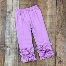 Lavender Ruffle Pants