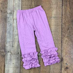 Lavender Ruffle Pants