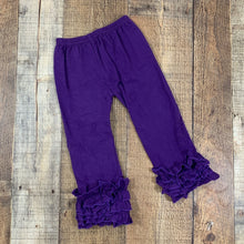 Purple Ruffle Pants