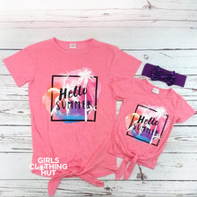 Hello Summer Mom & Me Shirt (sold separately)
